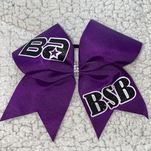 Purple BSB Cheer Bow